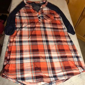 Flannal dress